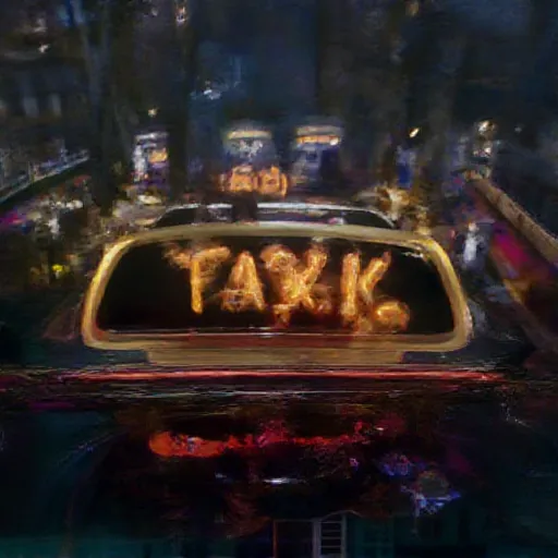 Taxi Sign