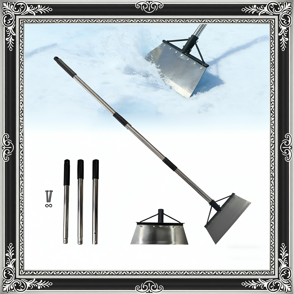 Stainless Steel Snow Shovel, Garden Shovel, Stainless Steel Shovel With A Modular Handle