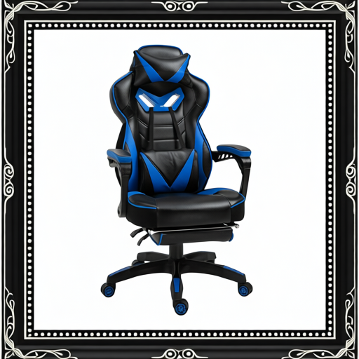 Vinsetto Faux Leather Reclining Gaming Chair