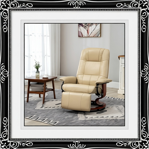 Faux Leather Manual Recliner