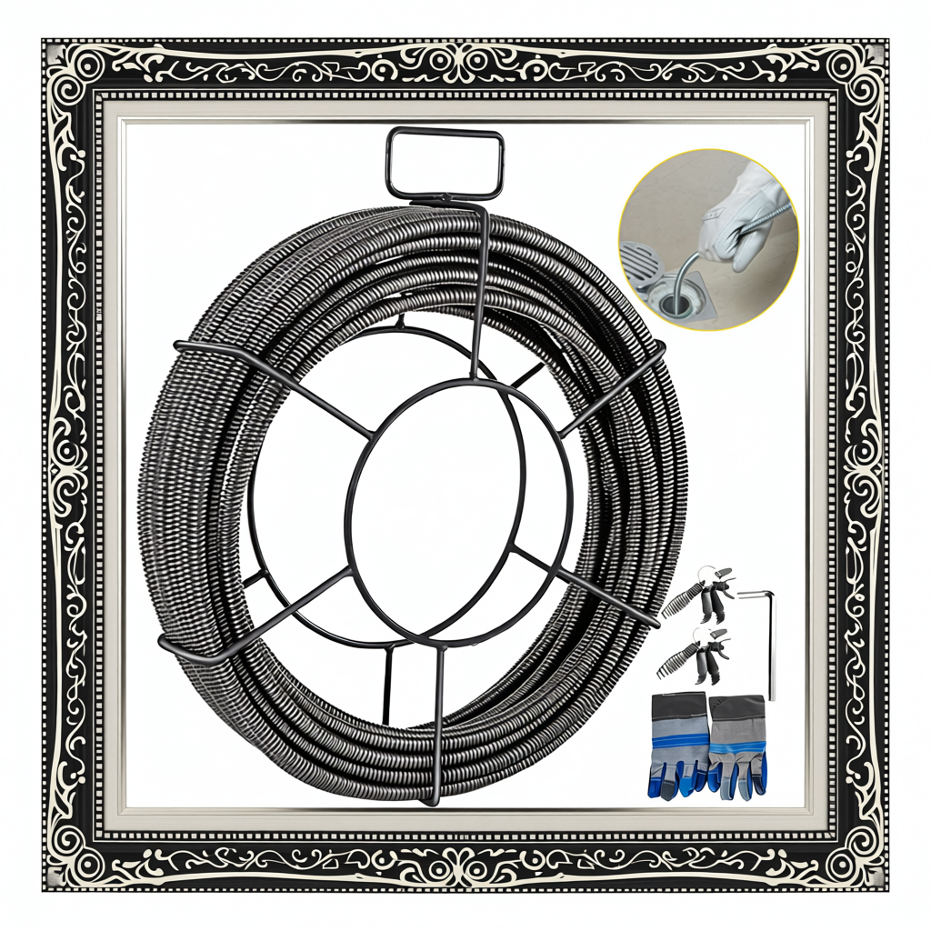 Drain Cleaning Cable 100 Feet