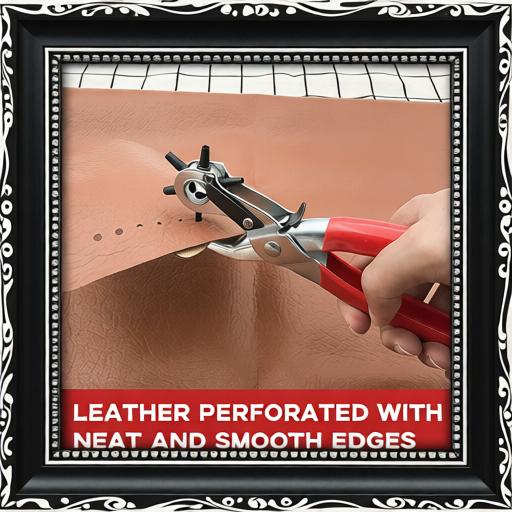 Multi Functional Industrial Manual Belt Punching Pliers, Leather Paper Punching Machine, Metal Clip