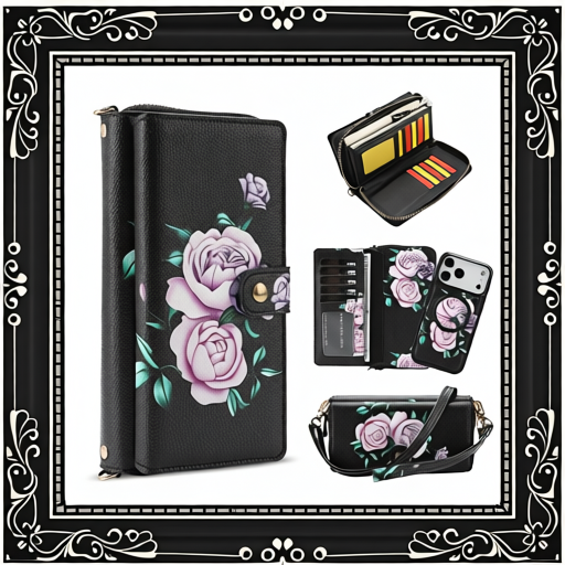 Crossbody Wallet Case For Phone 17 Pro Max