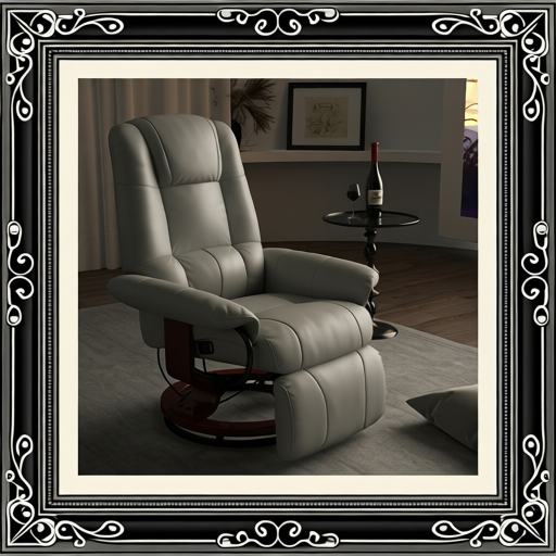 Faux Leather Manual Recliner