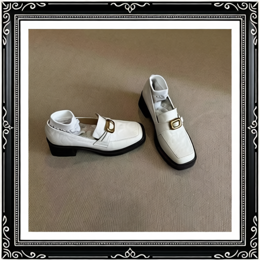 Women's Retro Leather Loafers