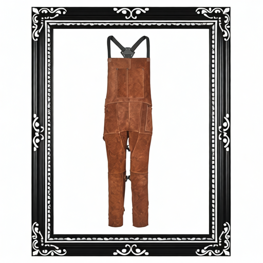 Leather Welding Apron Split Leg, Heavy Duty Cowhide Flame Resistant Welding Pants For Men Women, Heat-Resistant Safety Apron With 3 Pockets For Woodworking, Gardening, Blacksmithing, M-Size