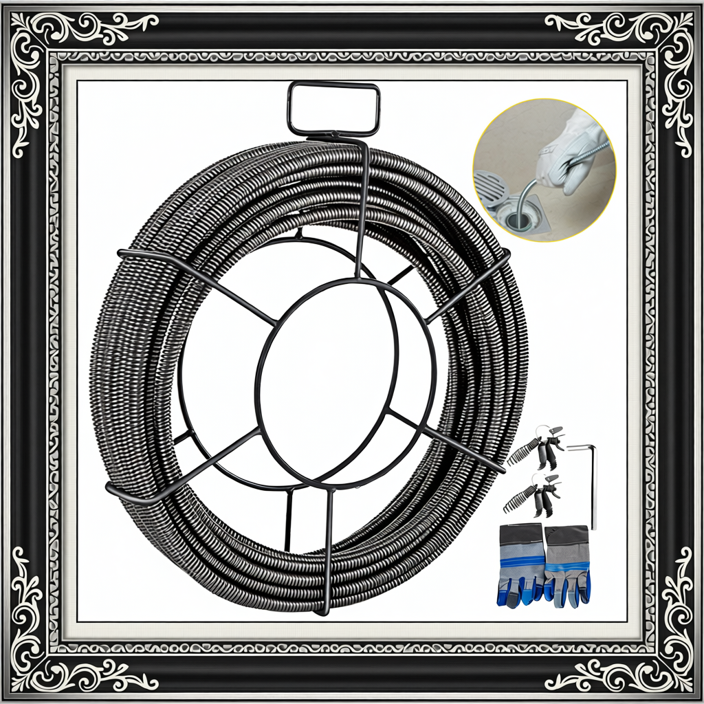 Drain Cleaning Cable 75 Feet