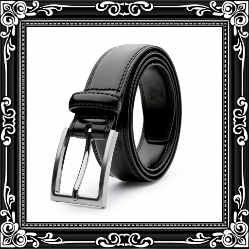 Black 100cm Womens Genuine Leather Dress Belt Classic Casual Belt