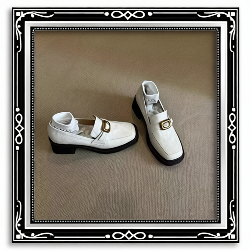 Women's Retro Leather Loafers