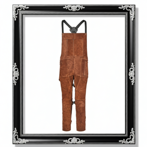 Leather Welding Apron Split Leg