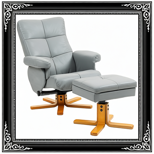 PU Leather Swivel Recliner Chair