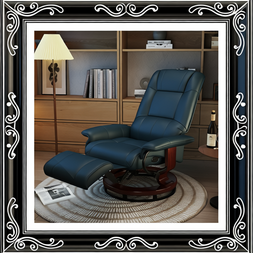 Faux Leather Manual Recliner