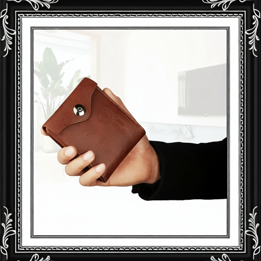 Men's Wallet PU Leather Bifold Purse Slim RFID Blocking Card Holder