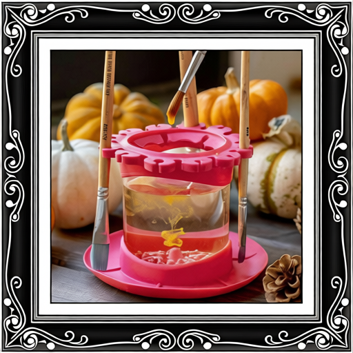 Paintbrush Cleaning Tool, Painting Brush Scrubber Board Cleaner Detachable