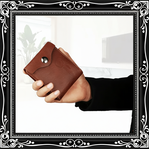 Men's Wallet PU Leather Bifold Purse Slim RFID Blocking Card Holder