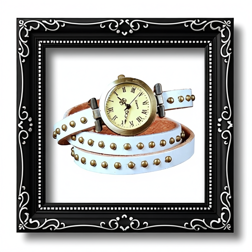 Fashionable Rivet Leather Belt