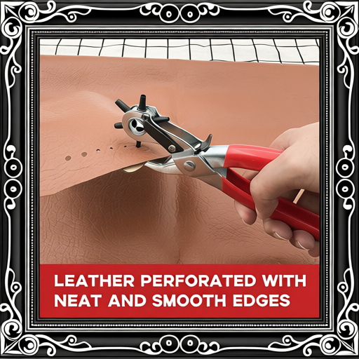 Multi Functional Industrial Manual Belt Punching Pliers, Leather Paper Punching Machine, Metal Clip