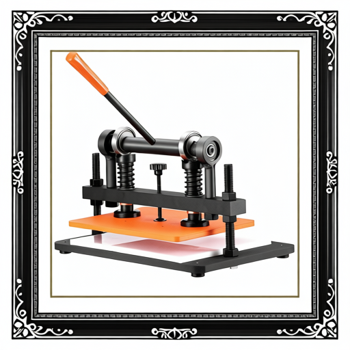 Leather Cutting Machine, 14.2 X 10.2 In Embossing Plate Manual Die Cutter