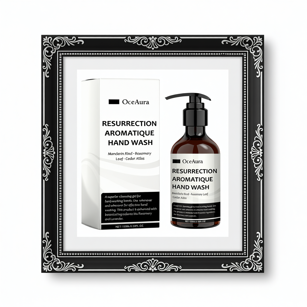 OceAura Aromatic Hand Sanitizer, Perfumed Perfumed Perfumed Hand Deep Cleansing And Gentle Hand Sanitizer