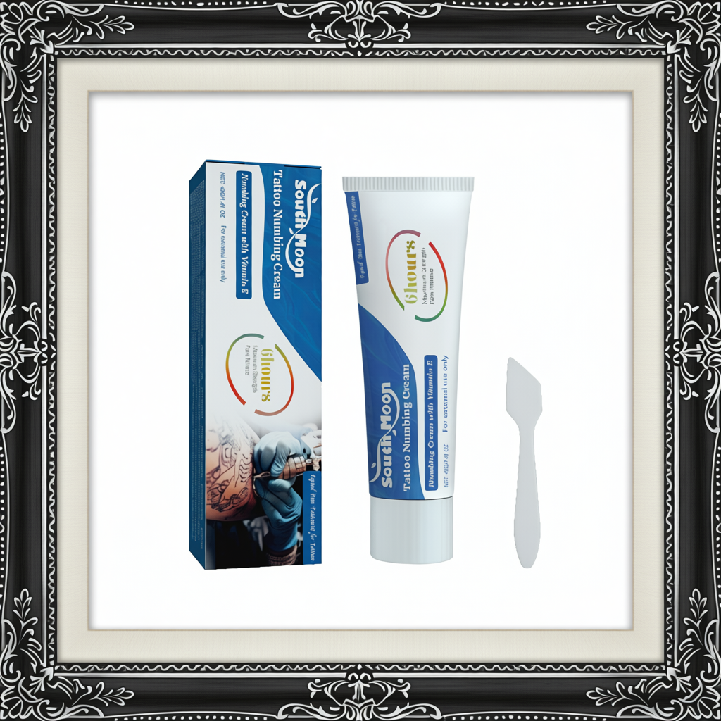 South Moon Tattoo Numbing Cream, Cleansing Moisturizing And Repairing Removing Tattoo Marks Skin Care Cream