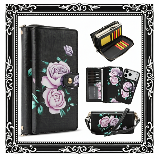 Crossbody Wallet Case For Phone 17 Pro Max