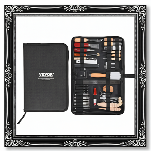 Leather Working Tools Kit, 59 PCS Leather Craft Tools With Portable Canvas Storage Bag