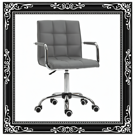 Vinsetto PU Leather Home Office Desk Chair