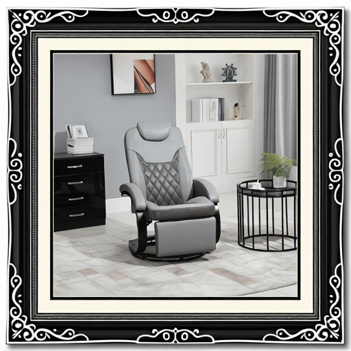 Faux Leather Manual Recliner