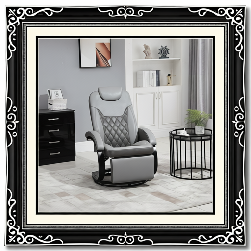 Faux Leather Manual Recliner