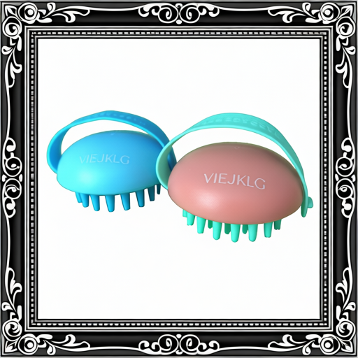 VIEJKLG Detachable Hair Products Comforts Scalp Massager Brush Waterproof Personal Cleaning Bathroom Accessories Shampoo Tool Gift For Boyfriend - Pink