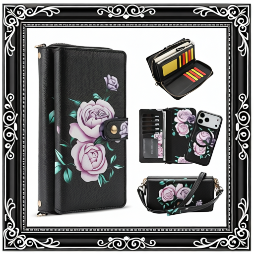 Crossbody Wallet Case For Phone 17 Pro Max