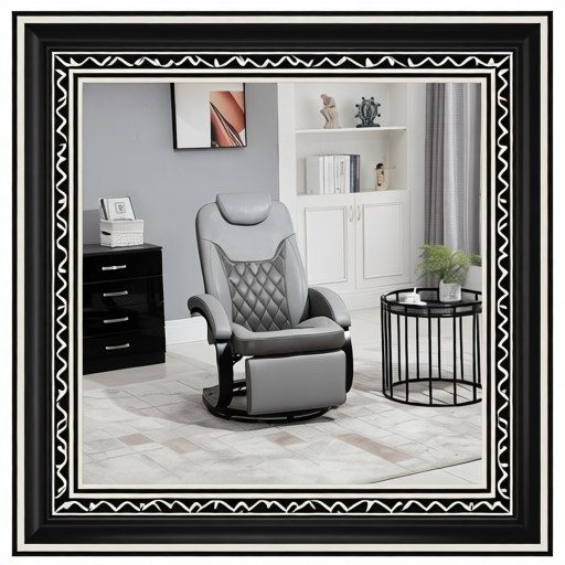 Faux Leather Manual Recliner