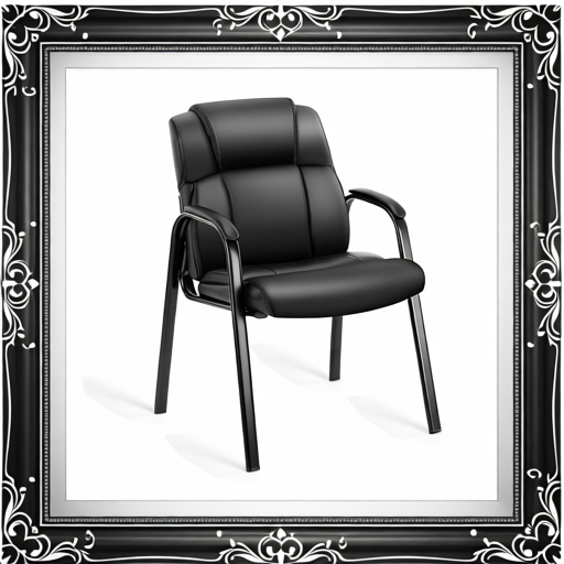 PU Leather Conference Room Reception Chairs