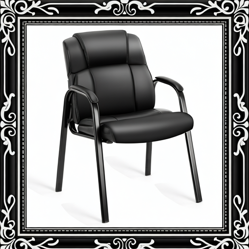 PU Leather Conference Room Reception Chairs