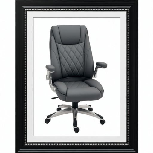 Vinsetto Faux Leather Executive Swivel Office Chair