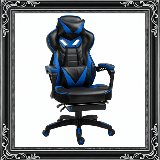 Vinsetto Faux Leather Reclining Gaming Chair