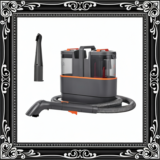 Portable Carpet Cleaner Machine Dual-Water Tank 11.5Kpa Upholstery Cleaner