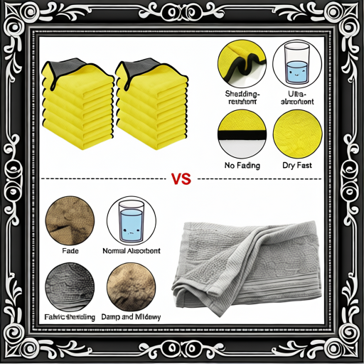 12PCS Car Cleaning Towels Drying Wash Cloth Microfibre Super Absorbent Polishing