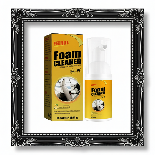 Yierhou Car Steering Wheel Foam Cleaner Leather Seat Cleaner Multi-purpose Interior Cleaner