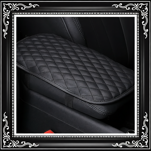Car Armrest Pad Cover PU Leather Auto Center Console Seat Box Cover Protector Car Accessories Armrest Cushion Pad
